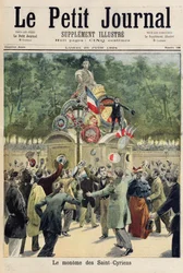 Prozession der Kadetten der Saint-Cyr-Akademie, Illustration aus 